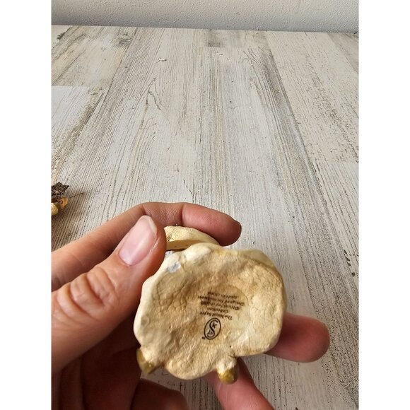 Vintage Nicole sayre angel cherub ornament fairy Star sparkle Xmas decor tree un - Picture 11 of 11